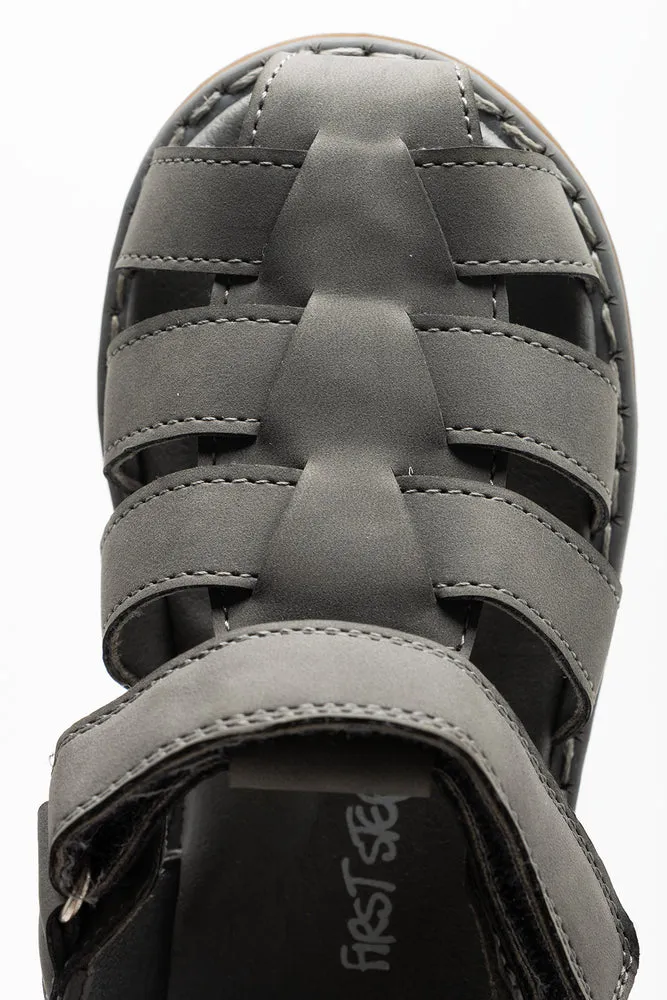 Caged Sandal Grey