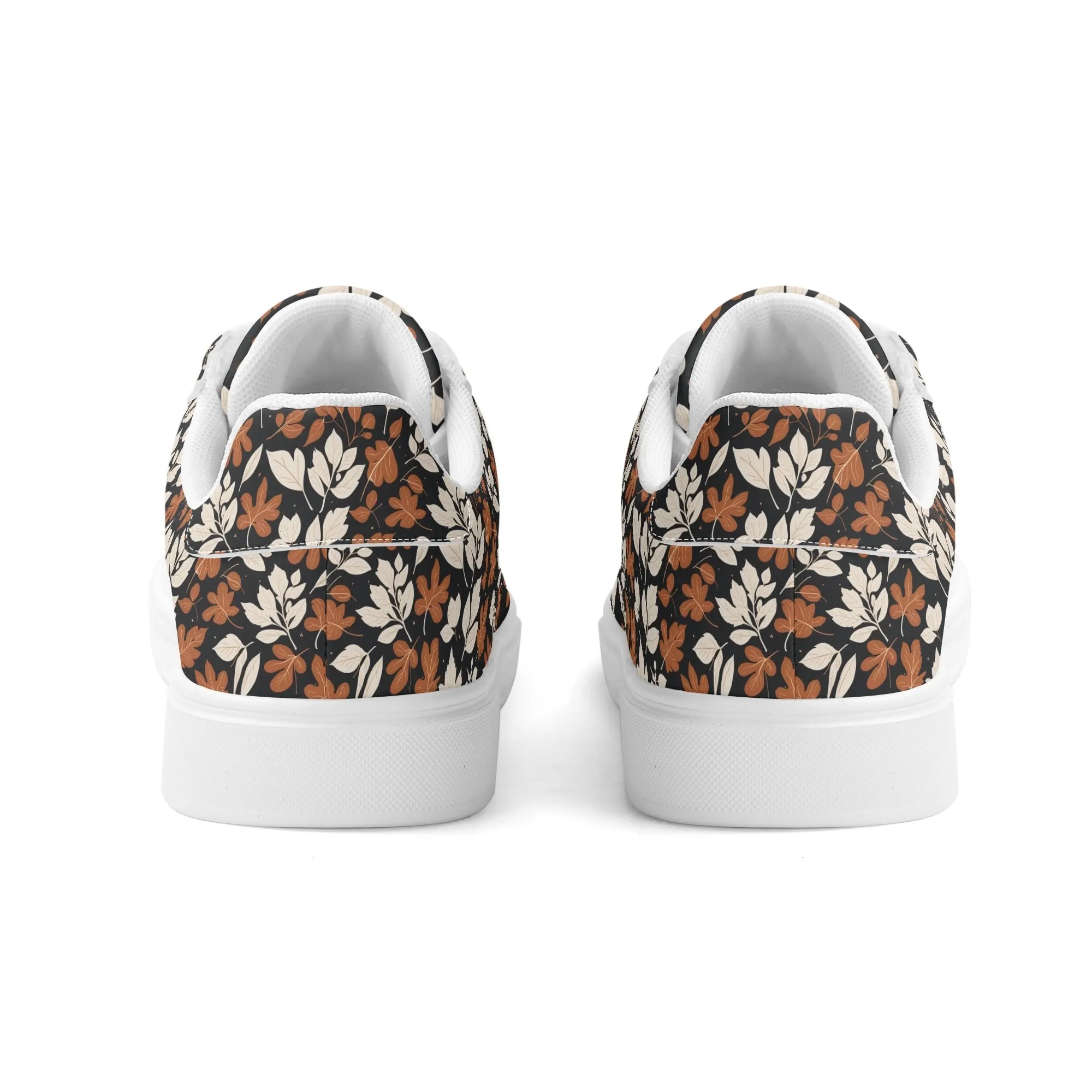 Dark Autumn Adult Lightweight Brand Low Top Leather Shoes