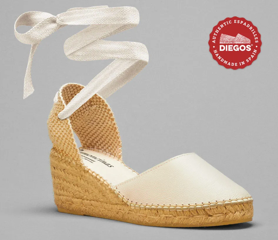 Ivory leather Lola